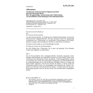 Abk. gerichtliche Entscheidungen