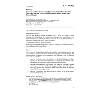 Vertrag gerichtliche Entscheidungen A