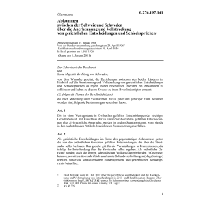 Abk gerichtliche Entscheidungen Schweden