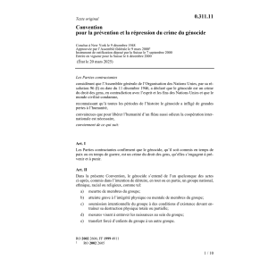 Conv. prévention+répress. crime génocide