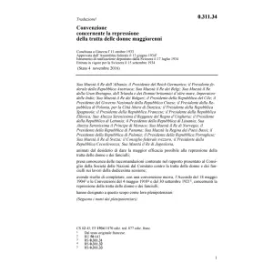 Conv. tratta delle donne maggiorenni