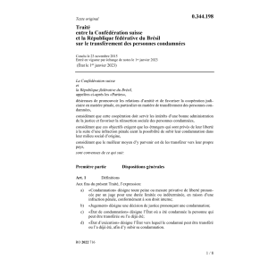 Traité 23.11.15 Conf. suisse Rép. Brésil