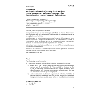 Conv. prévention personnes protection