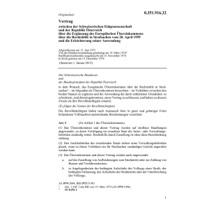 Ver. Österreich Rechtshilfe Strafsachen