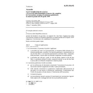 Ac assistenza giudizia. Francia
