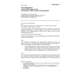 Zusatzabk.CH-GB Auslieferungsvertrag