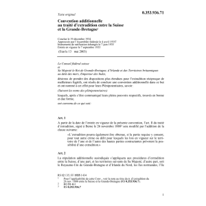 Conv.add.CH-GB extradition CH-GB