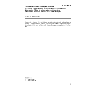 Note CH-Zambie extradition