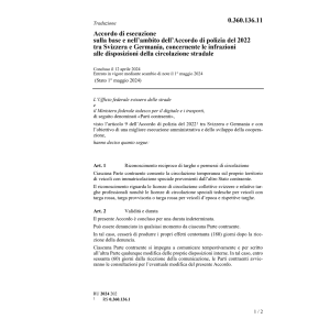 Acc. esecuzione prov. 21.05.21