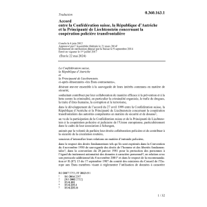 Ac. CH/A/FL coopération transfrontalière