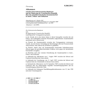 Abk. CH-F Zusammenarbeit