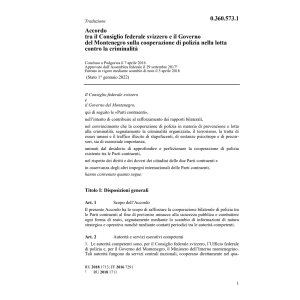 Acc. 7.4.16 CFS Governo Montenegro