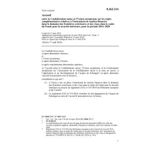 Ac. 15.03.18 CH-UE frontières ex. visas