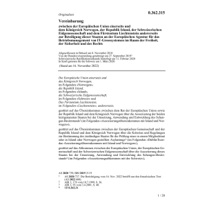 Vereinb. Betriebsmanag. IT-Grosssystemen