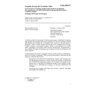 Scambio di note 14.10.16 CH/UE