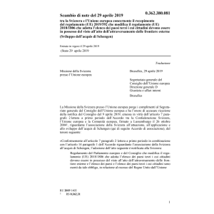 Scambio note 29.4.19 Svi Unione europea