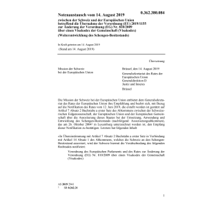 Notenaustausch 14.08.19, EU 2019/1155