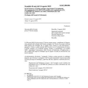 Scambio di note, 14.8.19, UE 2019/1155