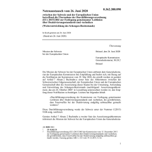 Notenaustausch (EU) 2015/2403