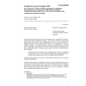 Scambio di note (UE) 2015/2403
