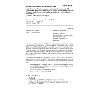 Scambio di note CH-UE (UE) 2018/1860