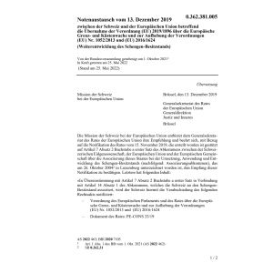 Notenaustausch (EU) 2019/1896