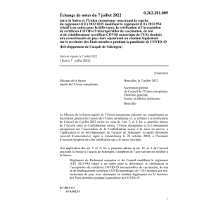 Échange de notes CH-UE (UE) 2022/1035