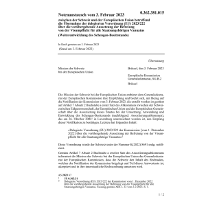 Notenaustausch (EU) 2023/222