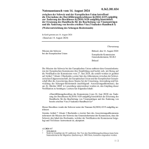 Notenaustausch 14.08.24 Schweiz Europ. U