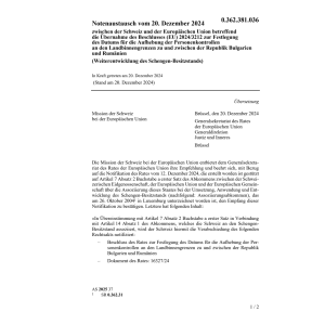 Notenaustausch (EU) 2024/3212