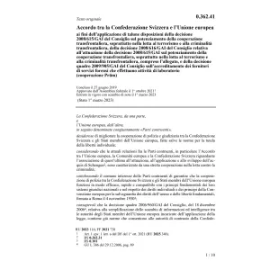 Acc. 27.6.19 decisione 2008/615/GAI