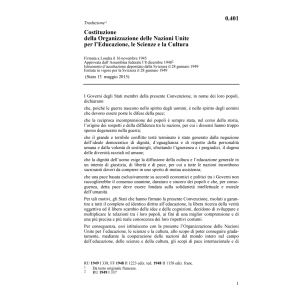 Costituzione UNESCO
