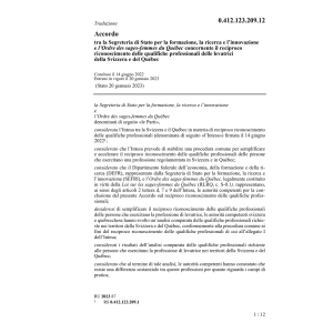 Acc. Segreteria Stato formazione