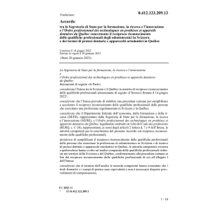 Acc. Segreteria Stato formazione