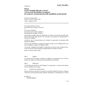 Intesa 14.06.22 Cfs Governo Québec