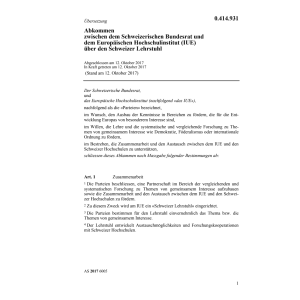 Abk. 12.10.17 zwischen BR und IUE