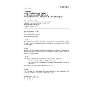 Acc. Gioventù e Sport Liechtenstein