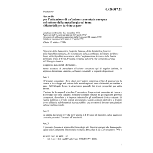 Acc. Materiali per turbine a gas