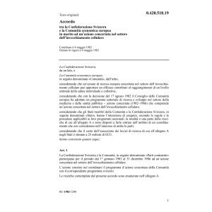 Acc. invecchiamento cellulare CEE