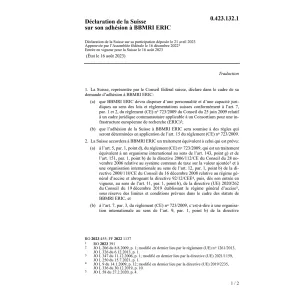 Déclar. 21.04.2023 adhésion BBMRI ERIC