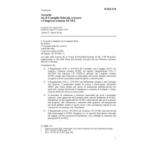 Acc. 23.3.18 CFS impresa comune ECSEL