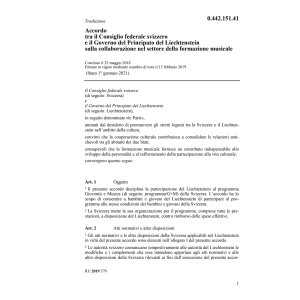 Acc. CF-Liechtenstein formaz. musicale