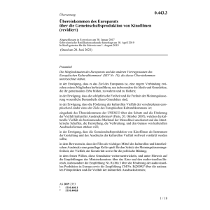 Übereink. Europarats 30.1.17 Kinofilmen