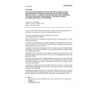 Acc. CH-AUT cooperatione KFR