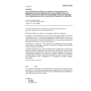 Acc.CH-D collaboration forces domaine