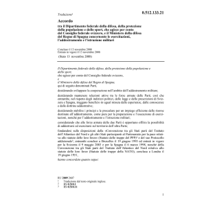 Acc. CH-E istruzione militari