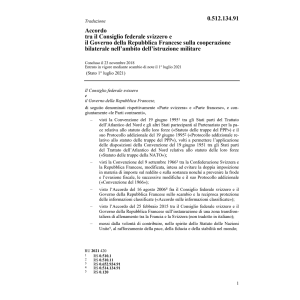 Acc.CH-F isturzione allenamento forze