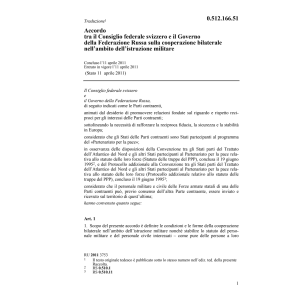 Acc. CH-Russa istruzione militare