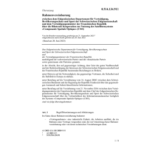 Rahmenverb. Eidg. Depart. Verteidigung