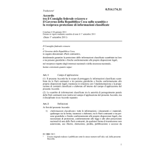 Acc. CH-Rep. Ceca prot. informaz.class.